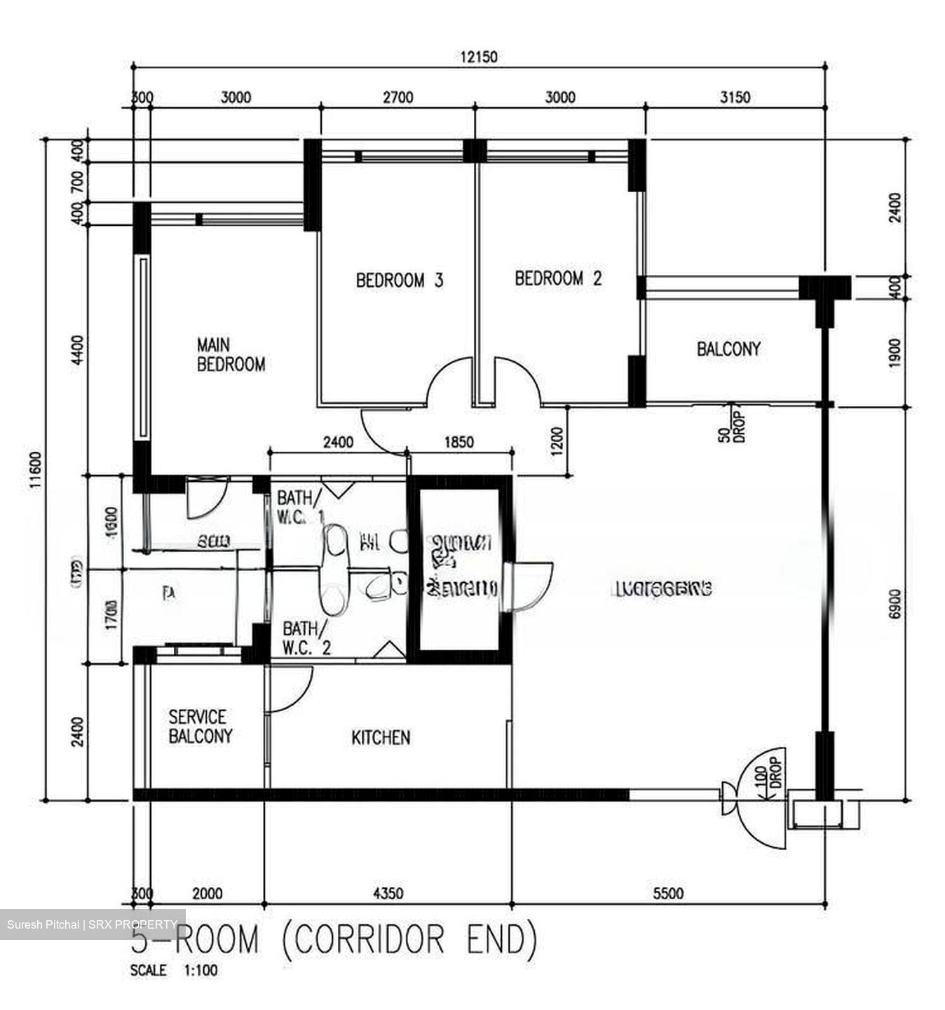 Blk 551 Woodlands Drive 44 (Woodlands), HDB 5 Rooms #532057141